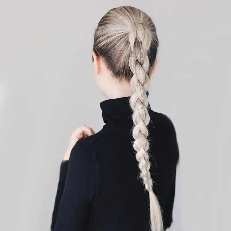 بافت چهار رشته‌ای (Four-Strand Braid)