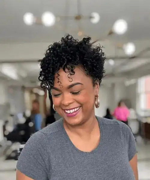 Curly Pixie