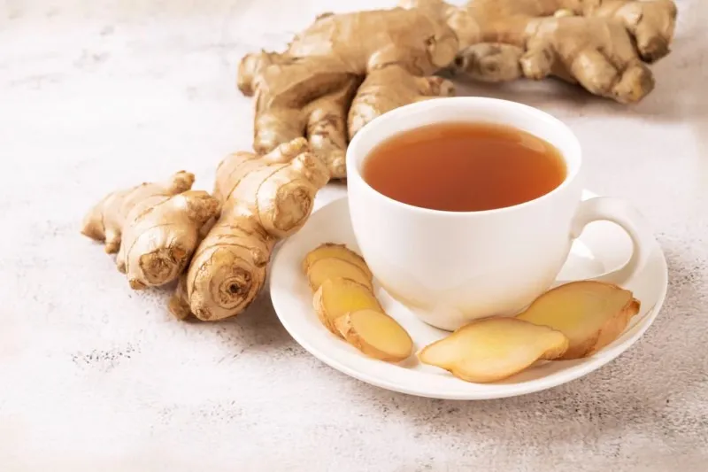۱. چای زنجبیل