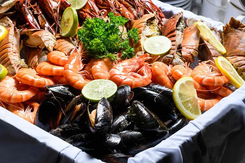 غذاهای دریایی حاوی منیزیم