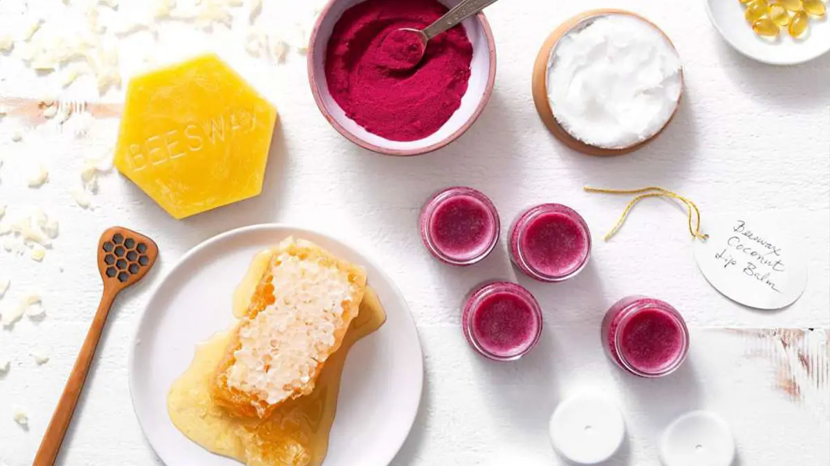 بالم لب دست ساز با روغن نارگیل