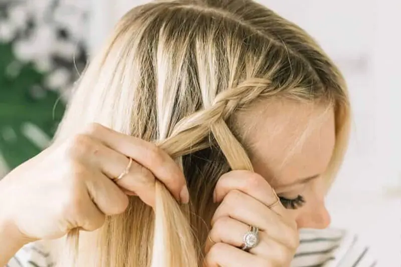 - آموزش بافت مو هلندی 4