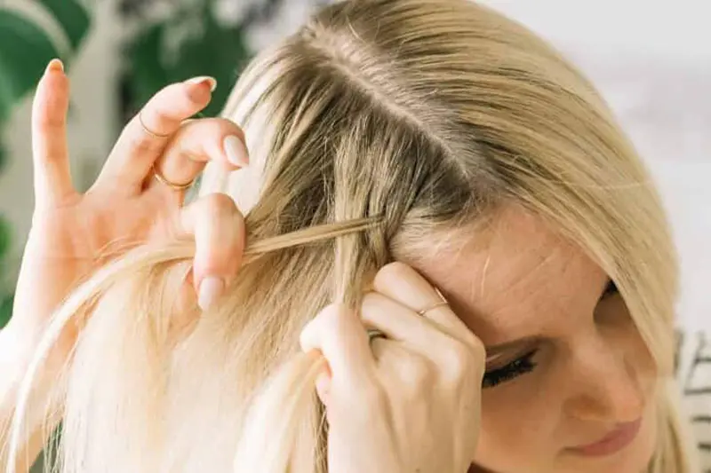 - آموزش بافت مو هلندی 3