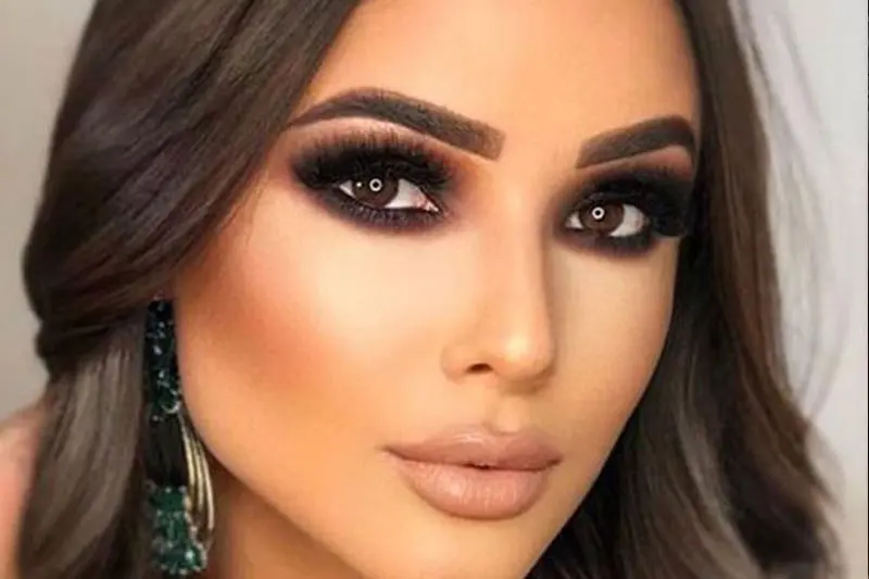 - آموزش آرایش اسموکی عربی 3