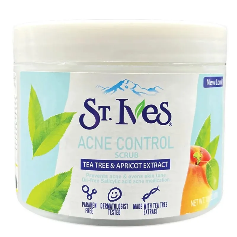 اسکراب لایه بردار صورت و بدن اس تی.ایوز مدل درخت چای