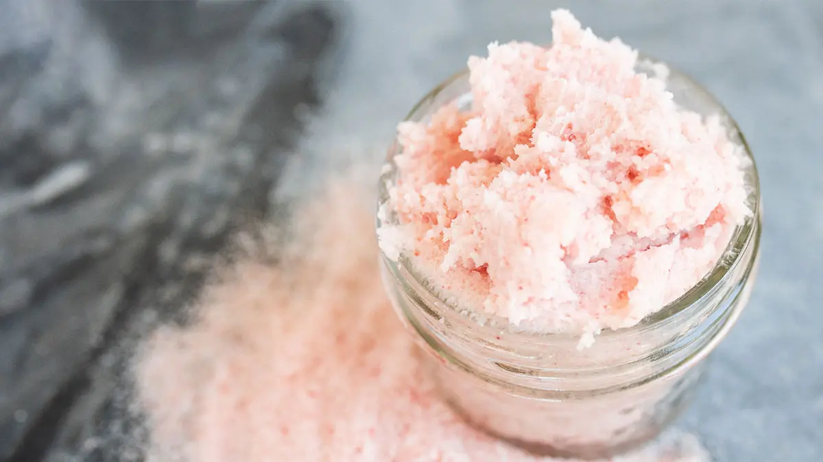 How to make a body scrub with soap