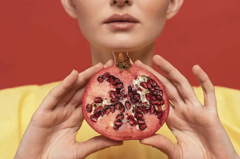 ماسک انار مخصوص پوست چرب