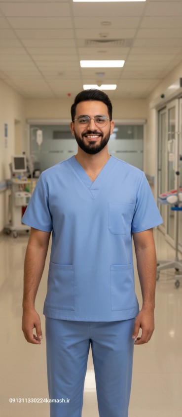 - پارچه های مناسب اسکراب و روپوش پزشکی مردانه و زنانه 2