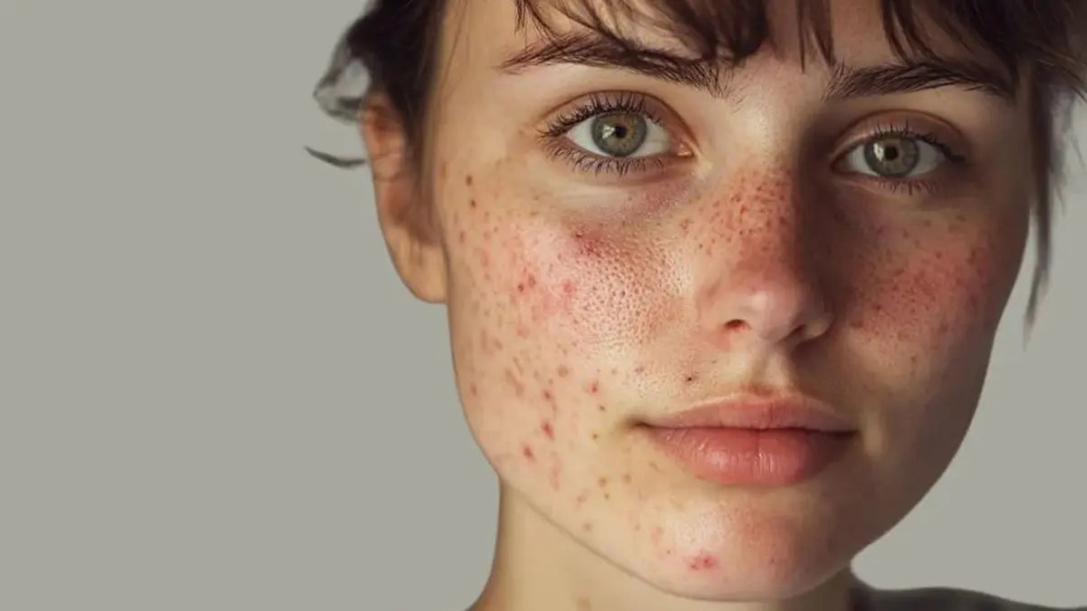 - درمان آکنه هورمونی 1